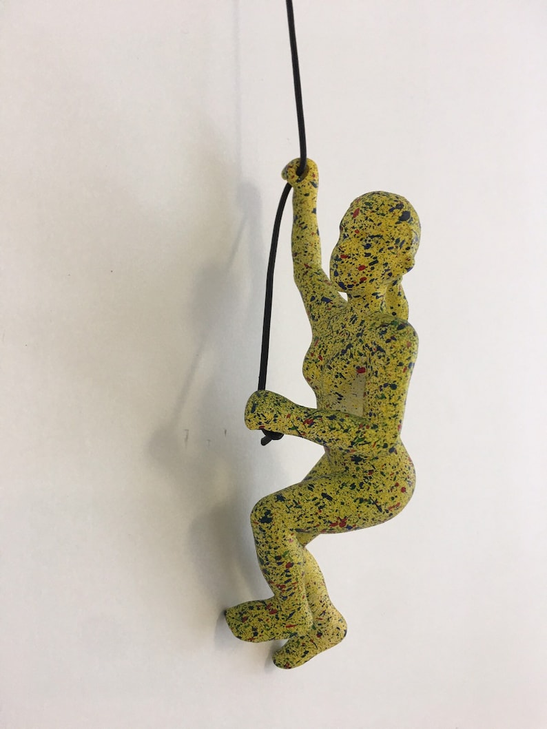 2 Piece Climbing Sculpture Wall Art Gift For Home Decor Etsy