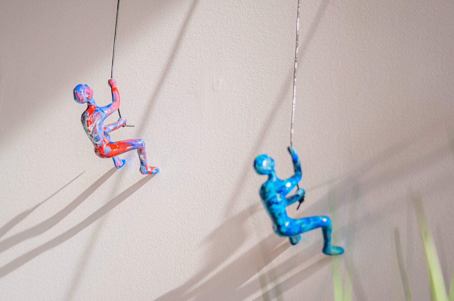 5 Piece Climbing Sculpture Wall Art Gift For Home Decor