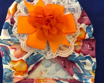 Baby turban baby hat baby gift free shipping ready to send