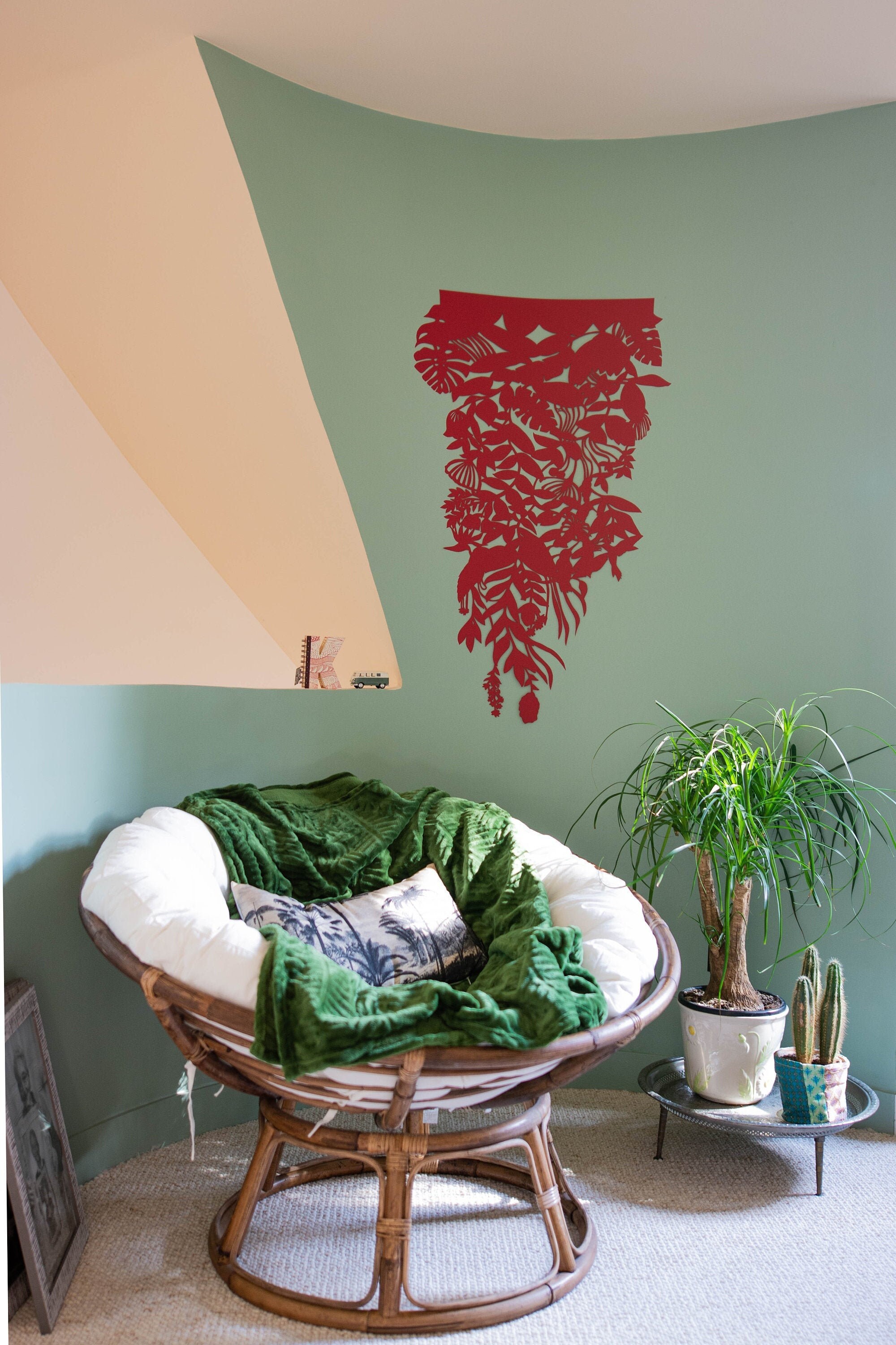 suspension Murale Papier,