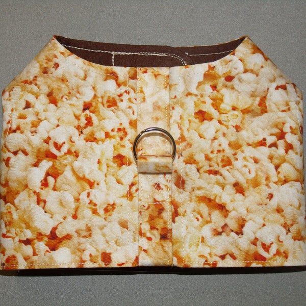 xxsmall boy/unisex only-harness vest popcorn