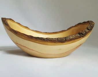 Natural Edge Boxelder Maple Bowl