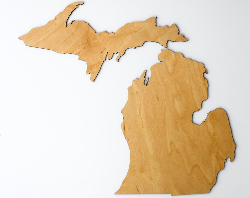 State Shape Map Cutout All 50 States and Full United - Etsy