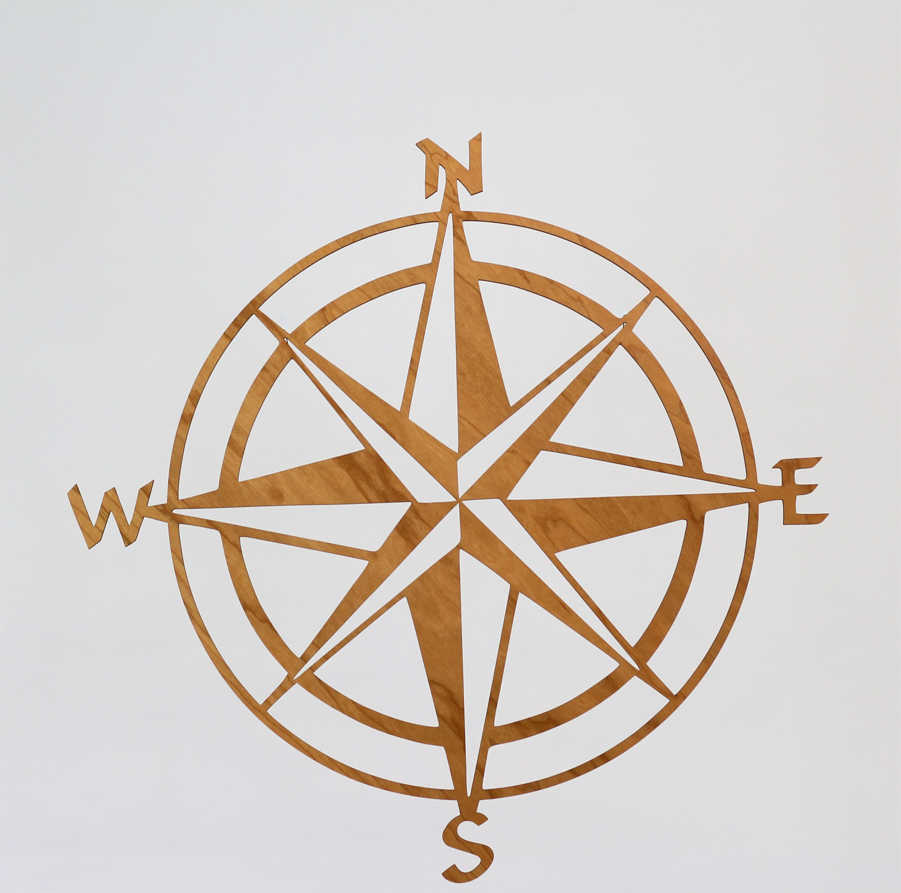8" N S E W Letters-Directional Letters-Compass Directions-Outdoor Art-F1004 