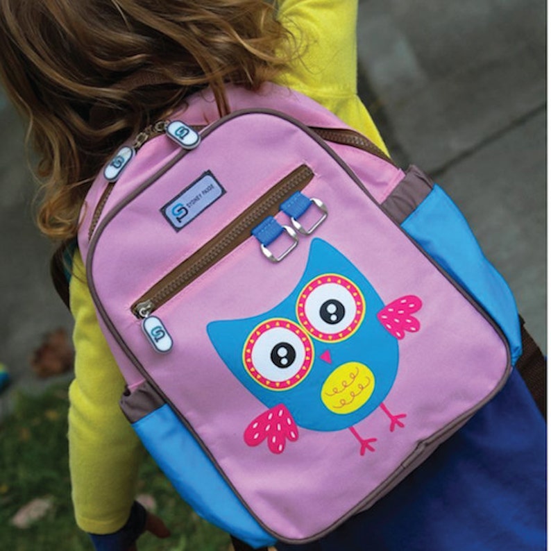 Sydney Paige BUY one GIVE one_Toddler Backpack_Owl Etsy