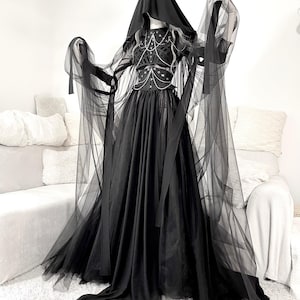 Night Guard Corset Gown