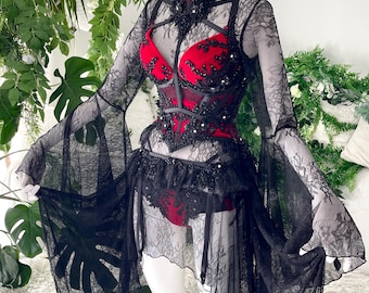 Vampire Bite Set with Dress