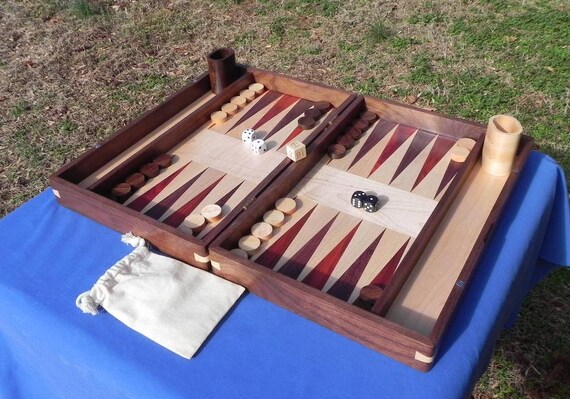 Handcrafted Backgammon Game
