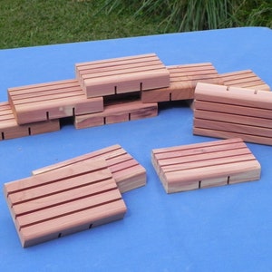 Soap Trays - Aromatic Cedar bulk 50 ct