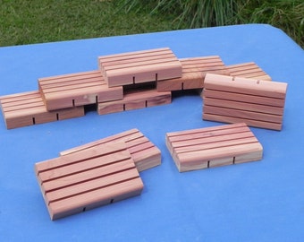 Soap Trays - Aromatic Cedar bulk 50 ct