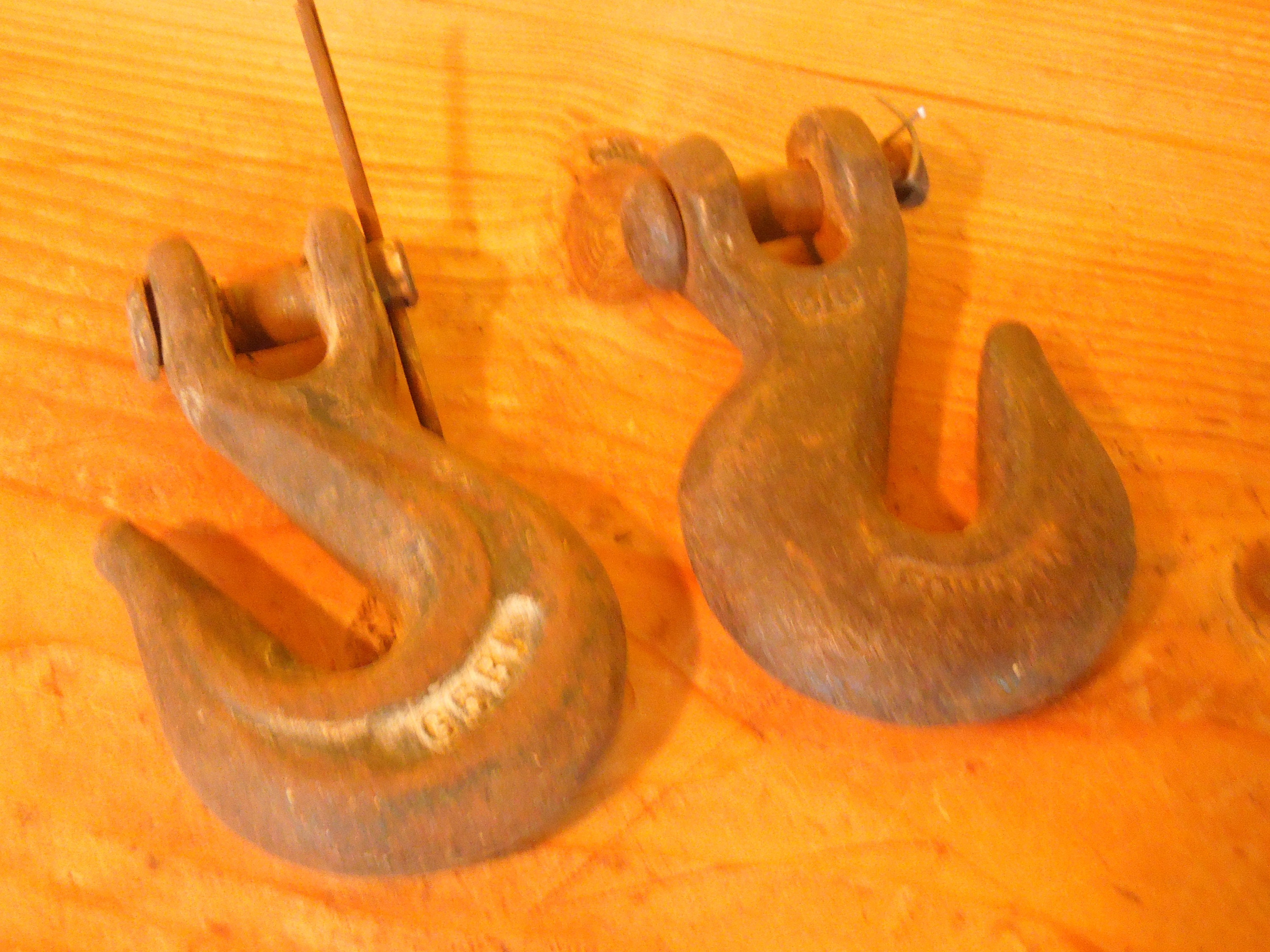 Vintage Heavy Duty Clevis Hooks, Rigging Hooks, FREE SHIPPING -  Canada