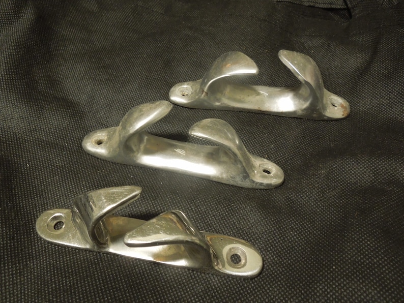 Boat Rope Chocks, Wooden Boat Chocks, Vintage Boat Hardware, Marine