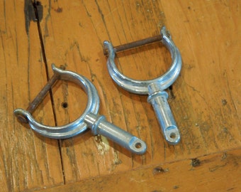 Chromed Oar Locks, Rowboat Hardware, FREE SHIPPING!!