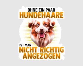 Australian Shepherd Aussie - Autoaufkleber - Aufkleber 20cm - Hundebesitzer Geschenke - Hunderasse