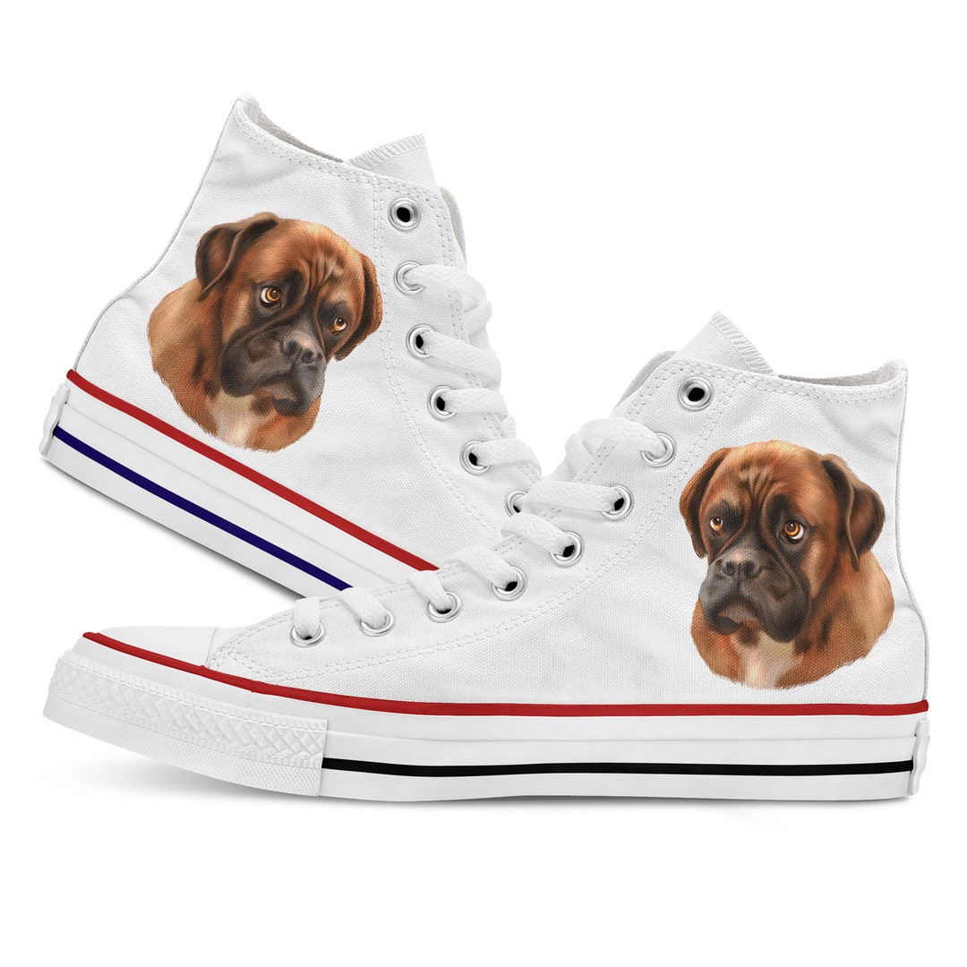 Sneaker Shoes Boxer Dog Owner Dogs Dog Mom Blanc pour femmes et hommes
