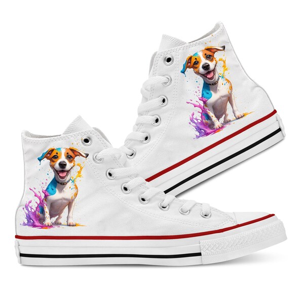 Sneaker Schuhe - Jack Russell Terrier Hundebesitzer Hunde - Hundemama - weiß für Frauen und Männer