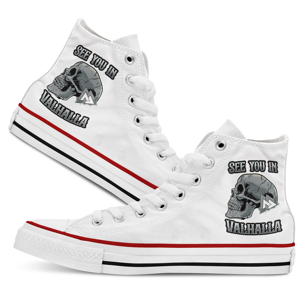 Viking Skull Men's Sneakers