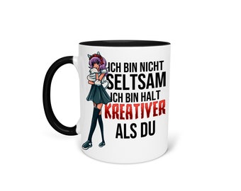 Beidseitiger Druck Hentai Otaku Japan Baka Tasse Kaffeetasse mit Anime Manga Spruch Beidseitiger Druck Hentai Otaku Japan Baka Tasse Kaffeetasse mit Anime Manga Spruch