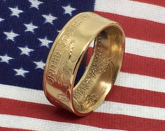 22k Coin Ring Etsy