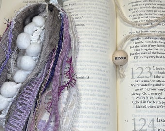 Custom Bible Tassel Bookmark, Bible Tassle,Custom Tassel Bookmark, Bible Bookmark, Lace Bookmark, Book Lover Gift, Christian Tassel
