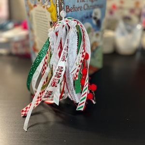 Custom Christmas Tassel Bookmark, Keepsake Tassle,Custom Tassel Bookmark,Bible Bookmark, Book Club Gift Christmas Eve Gift, Stocking Stuffer
