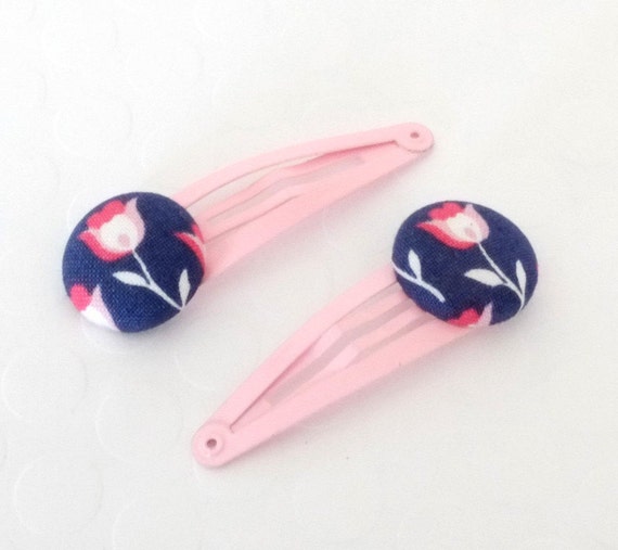 hair clips pink