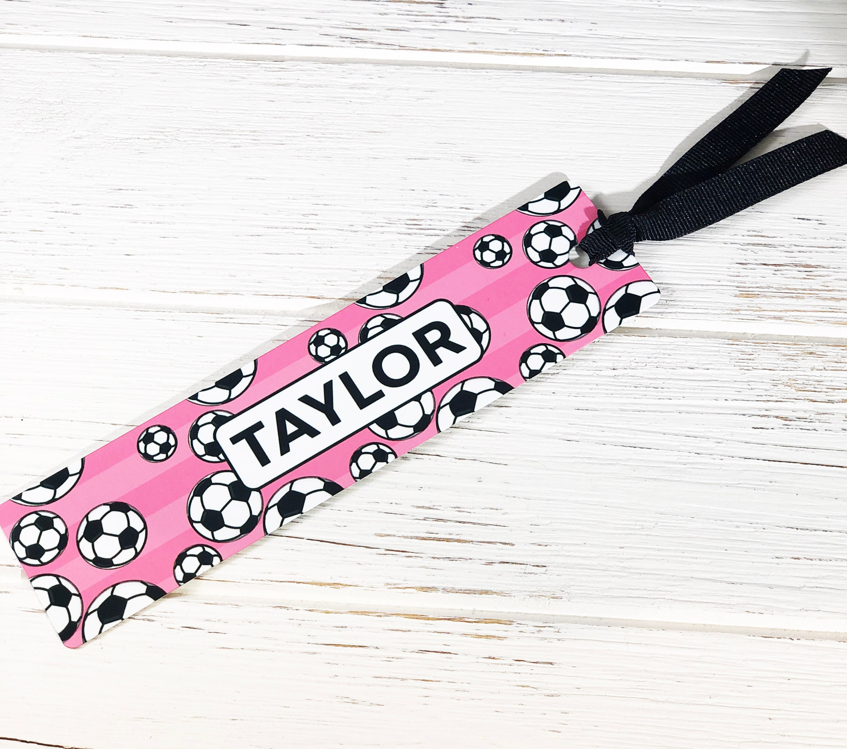 Soccer Bookmark Bookmark for Kids Personalized Bookmarks for Etsy