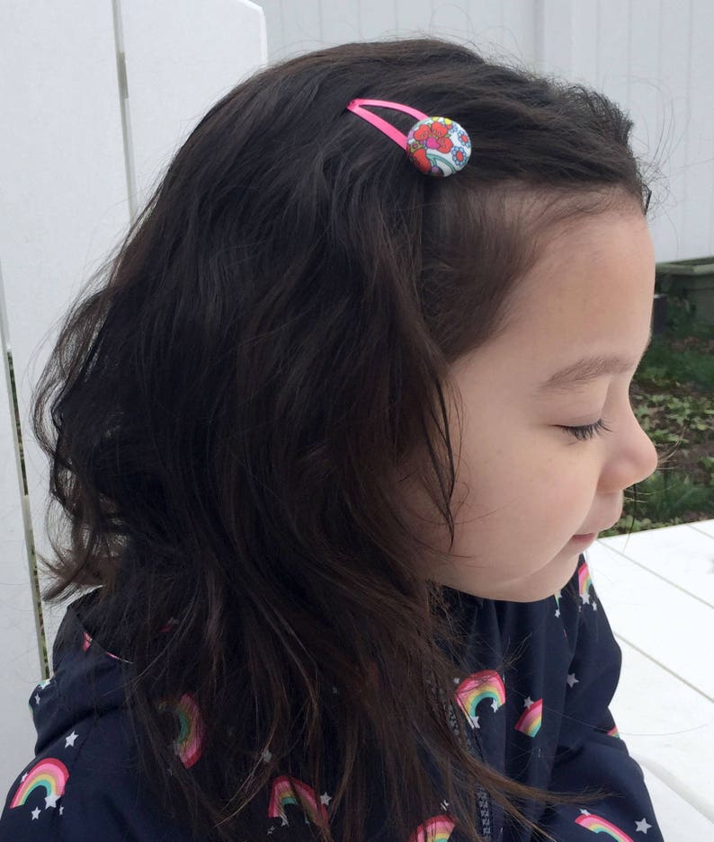 Girls hair clip spring hair clips Liberty of London clips Etsy