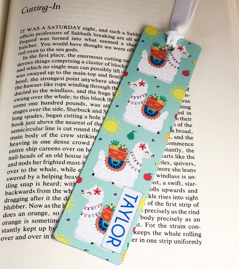 Kids bookmark bookmark for kids personalized bookmarks for | Etsy
