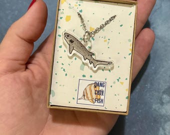 セブンギルシャークネックレス - 軟骨魚類ジュエリー、水族館