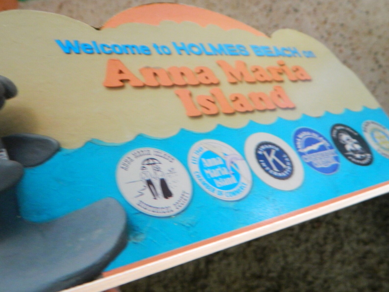 Anna Maria Island Sign Photo on Wood - Etsy