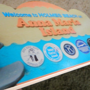 Anna Maria Island Sign - Photo on Wood - Etsy