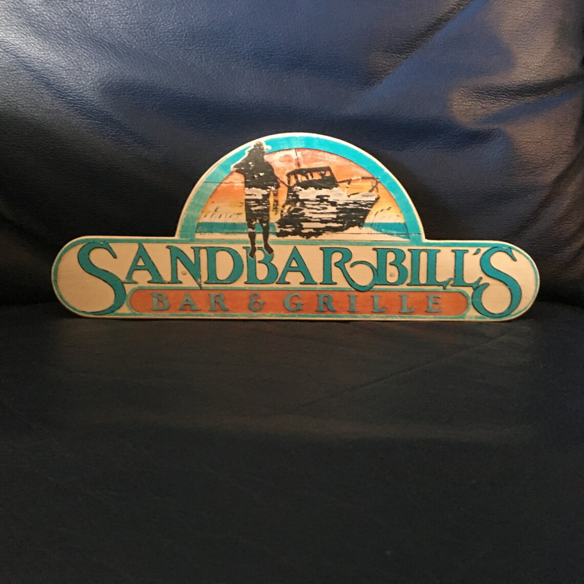 Sandbar Bill's Bar and Grille Sign Photo on Wood Etsy