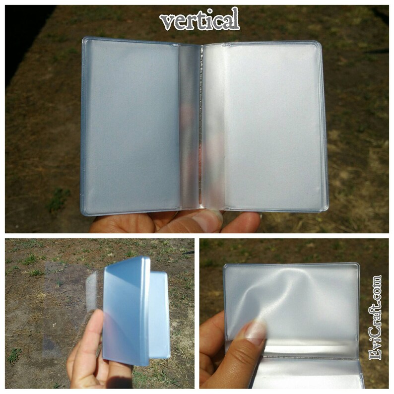 Wallet insert Billfold Inserts for Credit ID Card Holder ...
