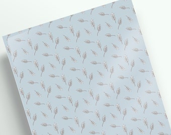 A4-Scrapbook-Papier, Blattmuster, dekorativer Karton