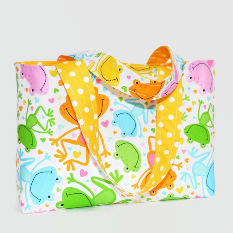 holidays Little Frogs Children/'s bag school for shopping walks
