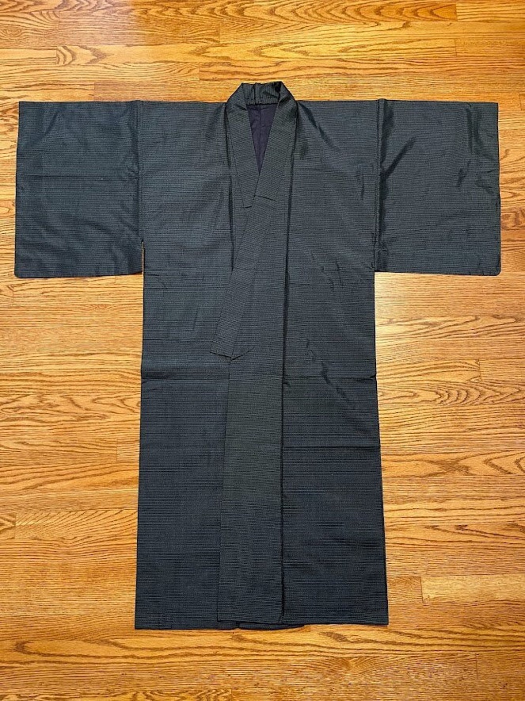 Vintage Traditional Japanese Men's Kimono Blue - Etsy