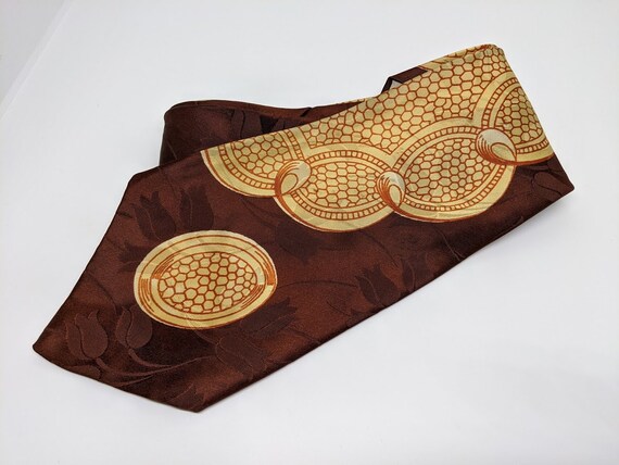 Vintage 1940's Silk Necktie 40's Tie 40's Men 1940