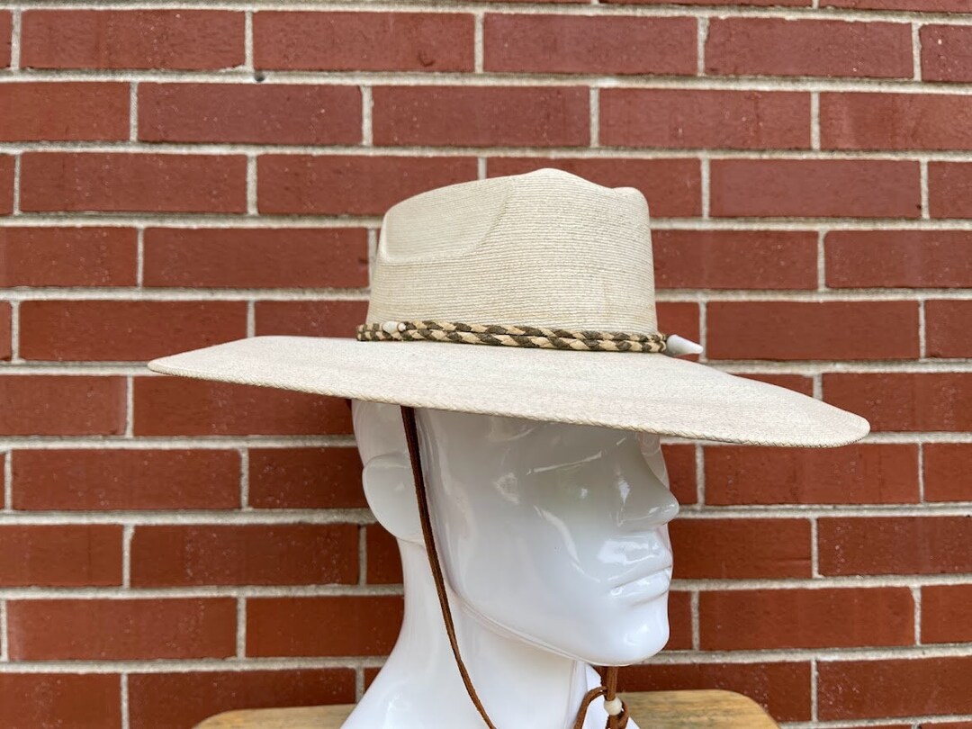 Chapeau de cowboy - Old West Paille Naturel Unisexe - Dallas Hats Couleur Beige