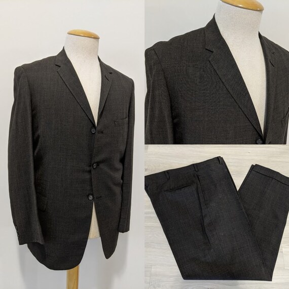 Vintage 1950's Men's Two-Piece Suit 50's Suit 1950