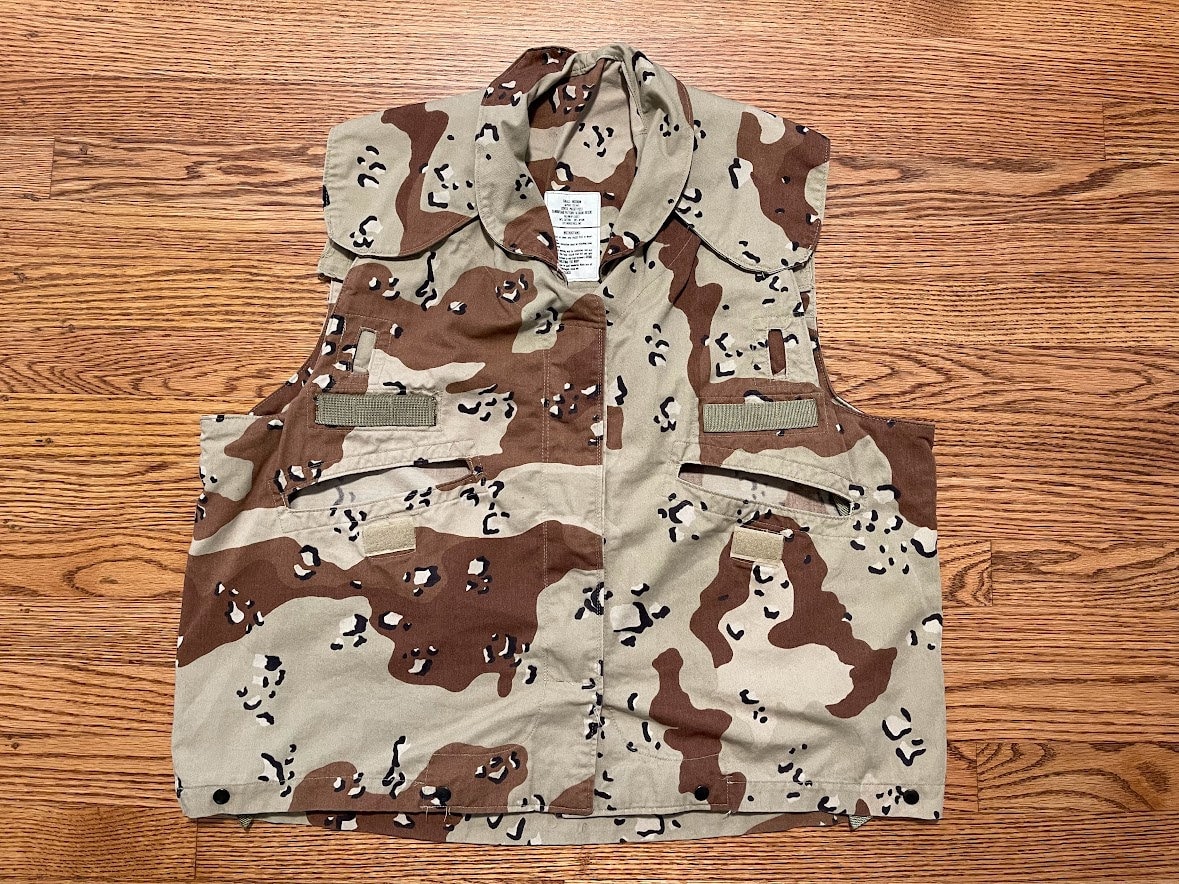 Old school camo clearance vest