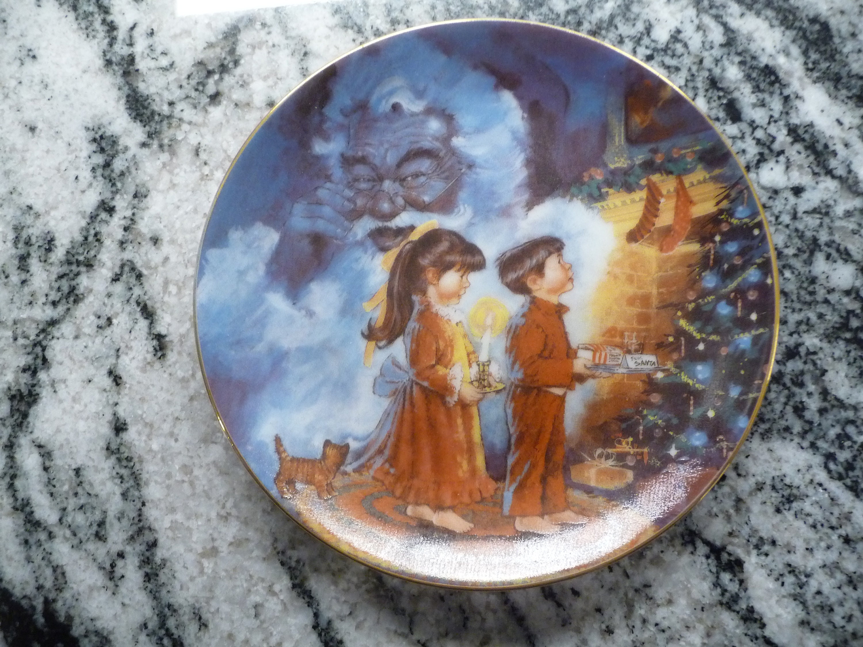 Small Christmas Collectible KFC Plate - Etsy