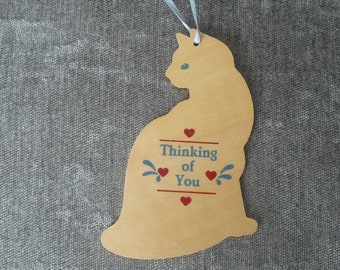 Think of you Cat Ornament