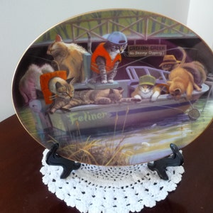 Vintage Bryan Moon  Plate