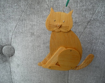 Vintage Cat Ornament