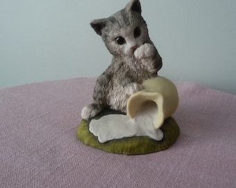 Cat Sculpture from Heron's