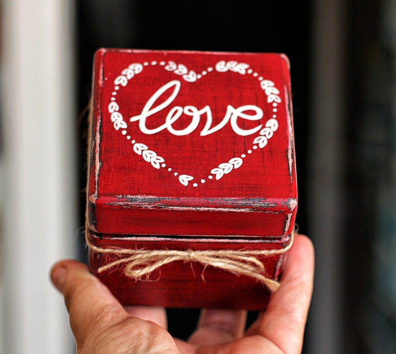 Custom Wooden ring holder Engagement Ring Box Rustic Wedding Ring Box Wedding Ring Pillow Personalized Jewelry Box Ring bearer box