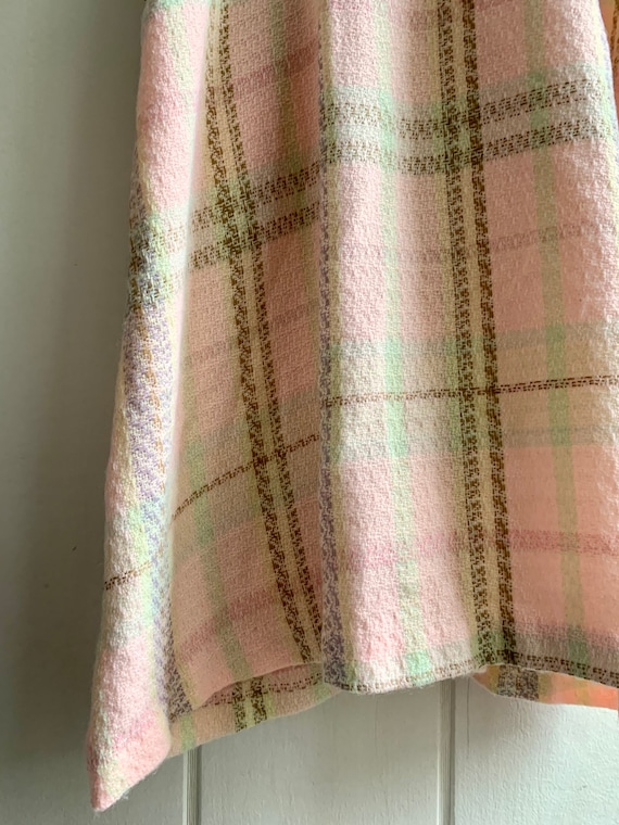 1990s Vintage Contempo Casuals Plaid Jumper Dress - image 4