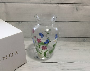 Lenox Butterfly Vase Etsy