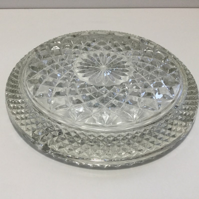 Vintage USA Wexford Ashtray Large Glass Ashtray Barware Partyware Collectible Tobacciana